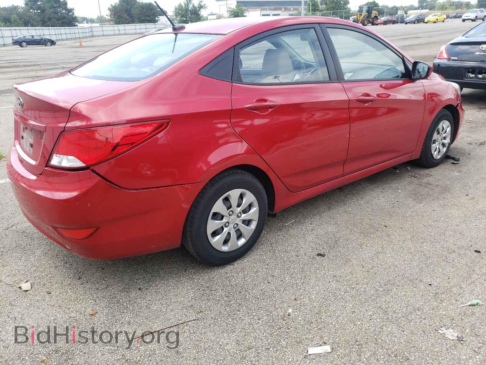 2016 HYUNDAI ACCENT - VIN: KMHCT4AE2GU051892 - Фото 4