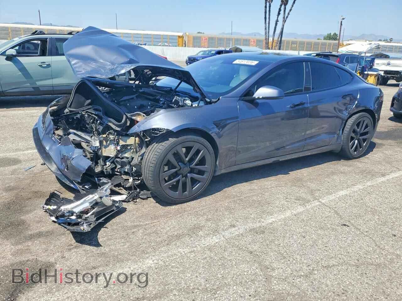 Фотография 5YJSA1E58MF434352 - TESLA MODEL S 2021