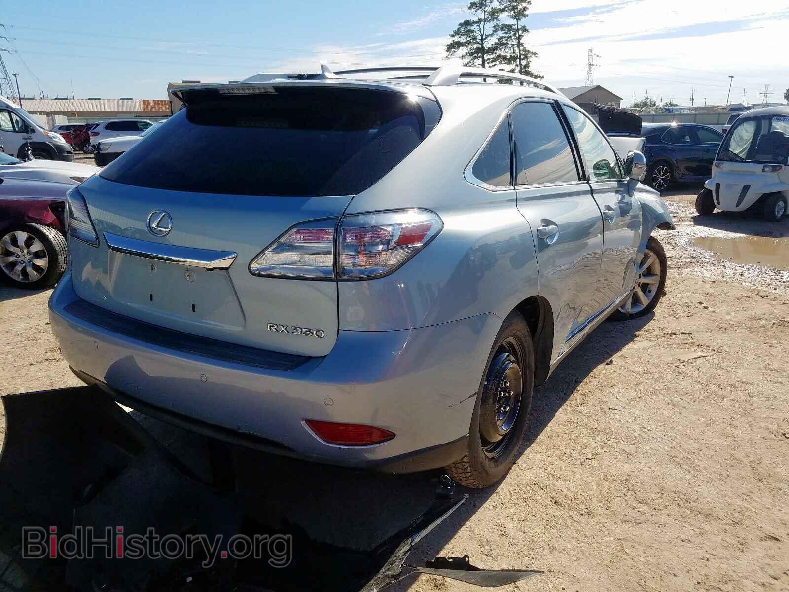 2011 LEXUS RX 350 - VIN: 2T2ZK1BA5BC043086 - Фото 4