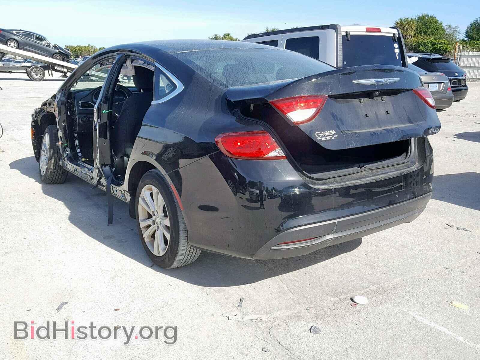 2016 CHRYSLER 200 - VIN: 1C3CCCFB4GN195780 - Фото 3