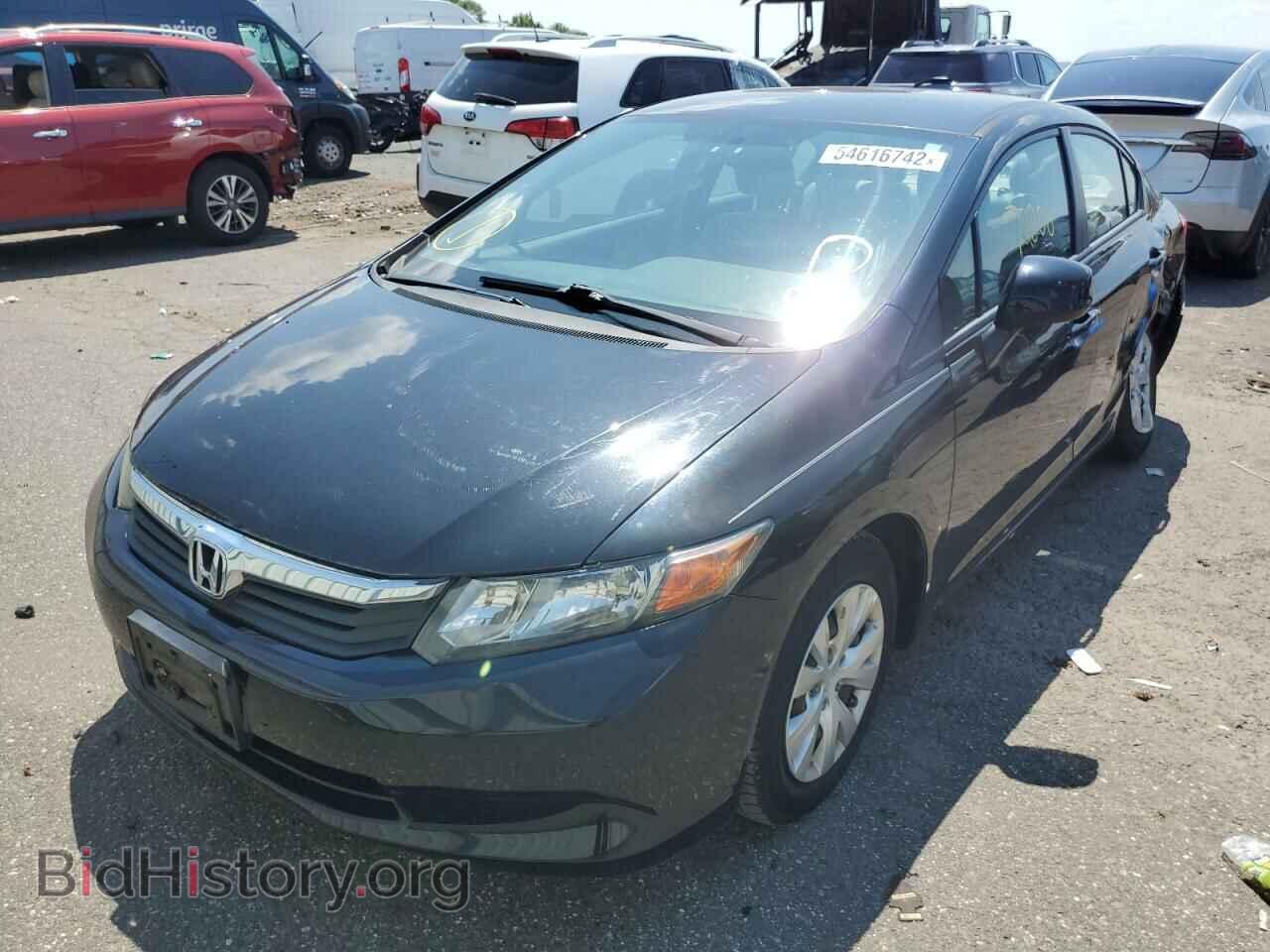 2012 HONDA CIVIC - VIN: 19XFB2F50CE379161 - Фото 2