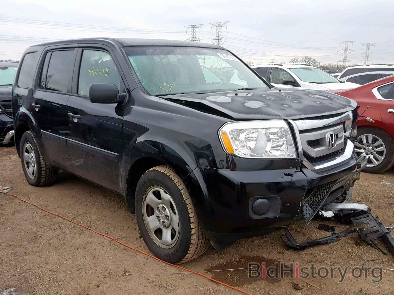 Photo 5FNYF4H28BB078514 - HONDA PILOT LX 2011