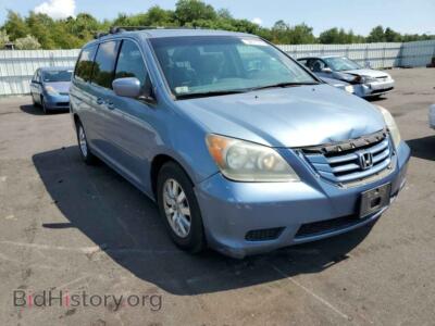 2008 Honda ODYSSEY Odyssey EX, blue — VIN 5FNRL38648B007068, Copart
