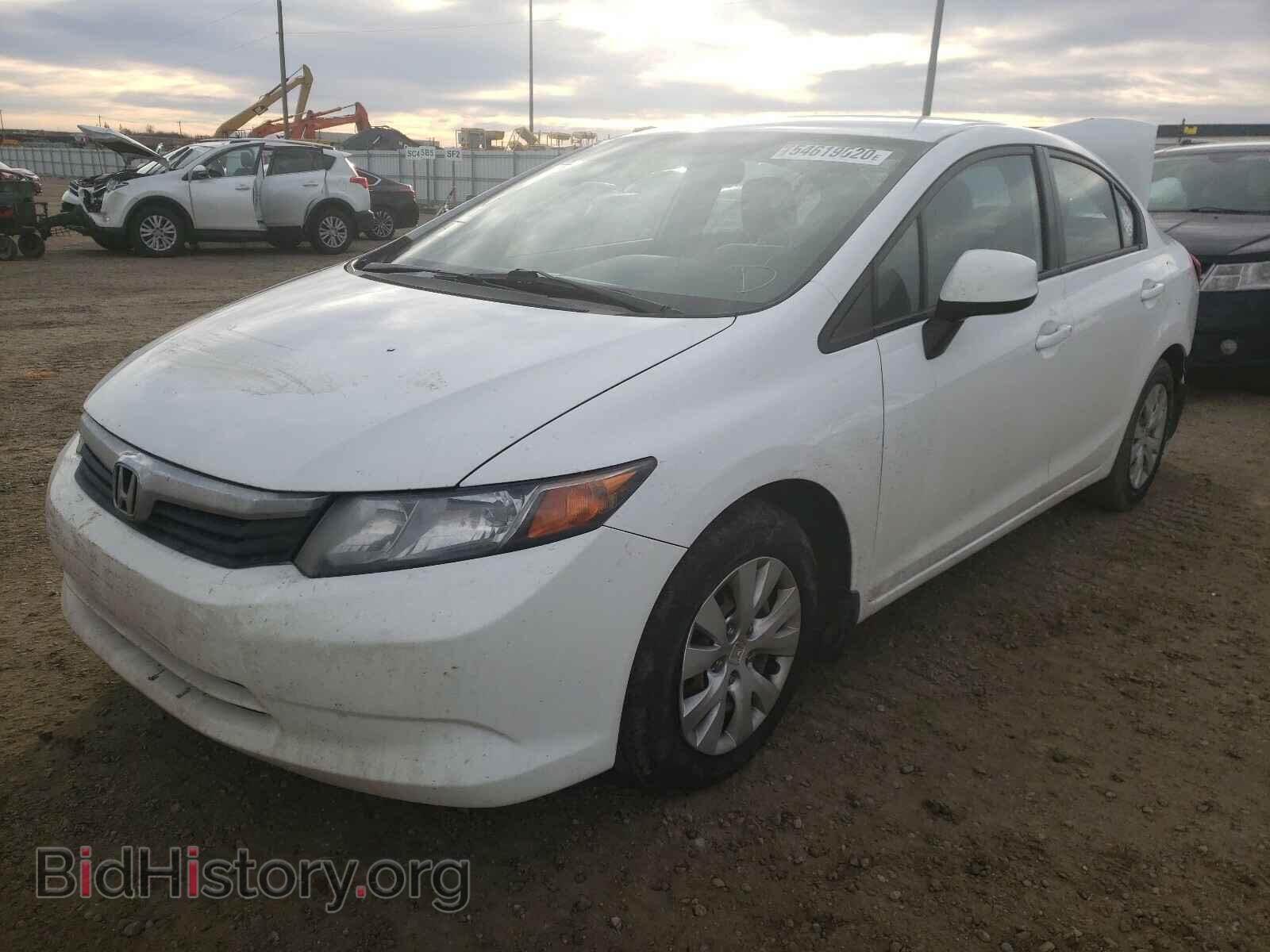 2012 HONDA CIVIC - VIN: 2HGFB2F4XCH115684 - Фото 2