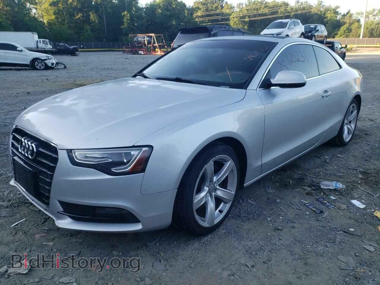 2013 AUDI A5 - VIN: WAULFAFR4DA053479 - Фото 2
