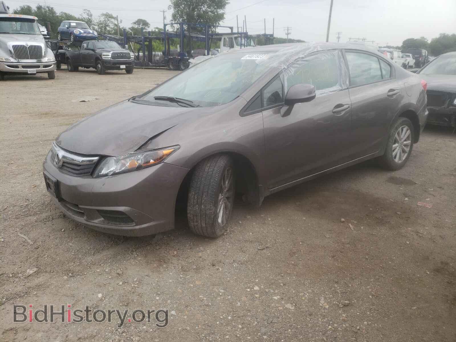 2012 HONDA CIVIC - VIN: 2HGFB2F81CH578753 - Фото 2
