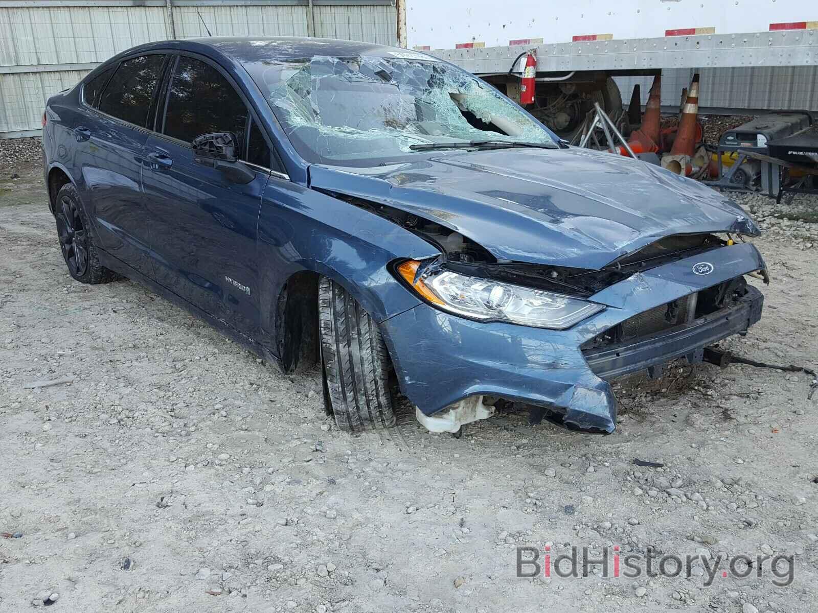 Photo 3FA6P0LU6JR197378 - FORD FUSION 2018