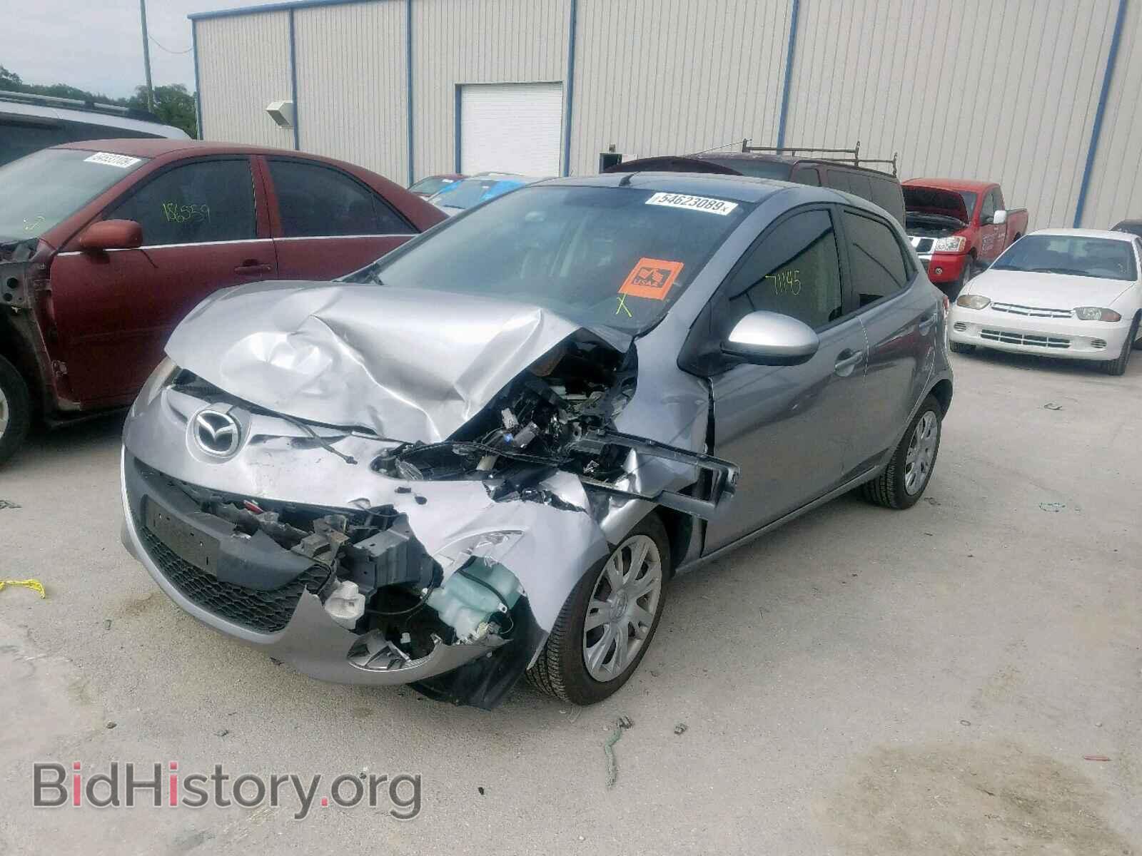 2014 MAZDA 2 - VIN: JM1DE1KY9E0177892 - Фото 2