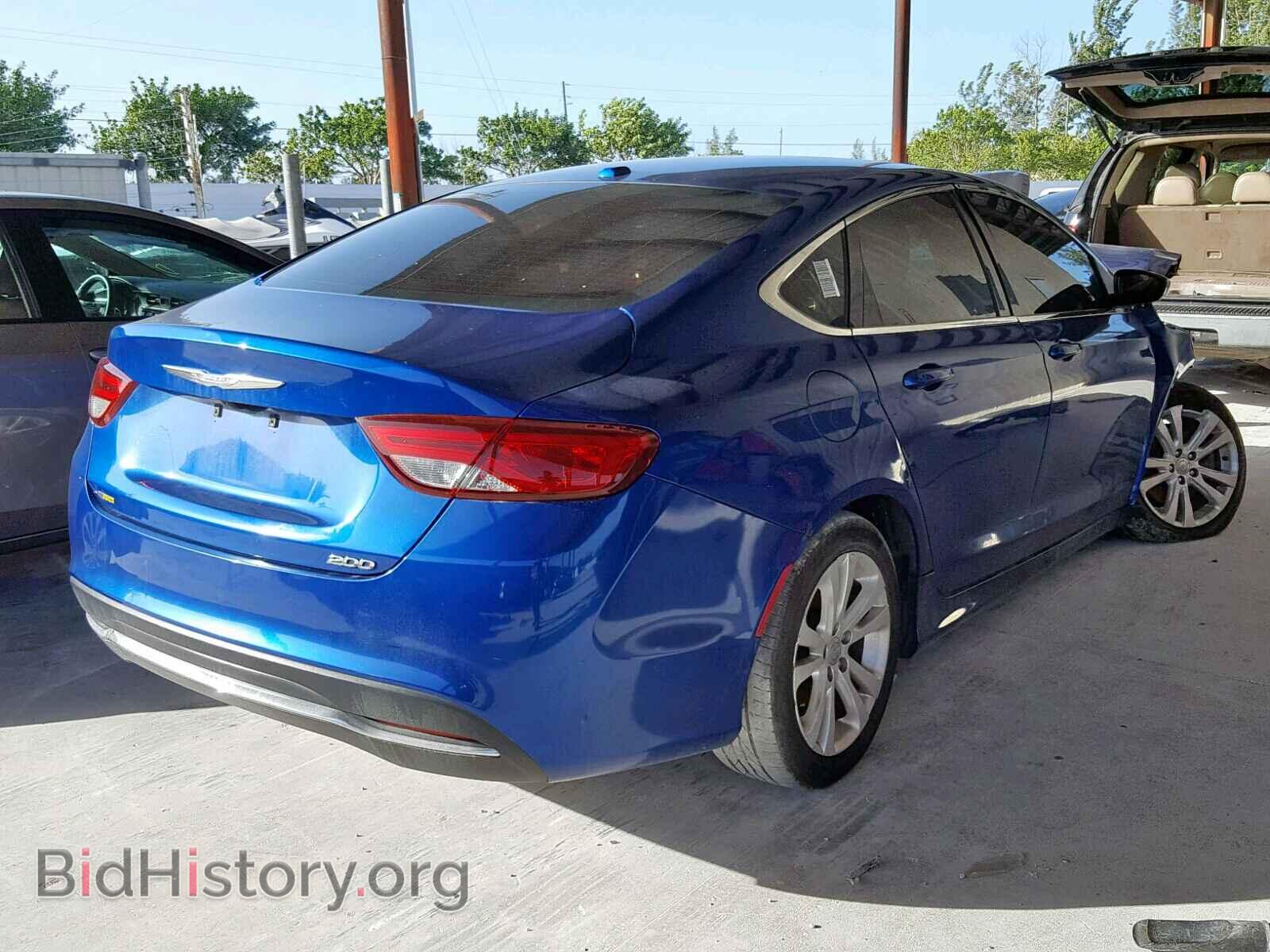 2015 CHRYSLER 200 - VIN: 1C3CCCAB9FN723447 - Фото 4