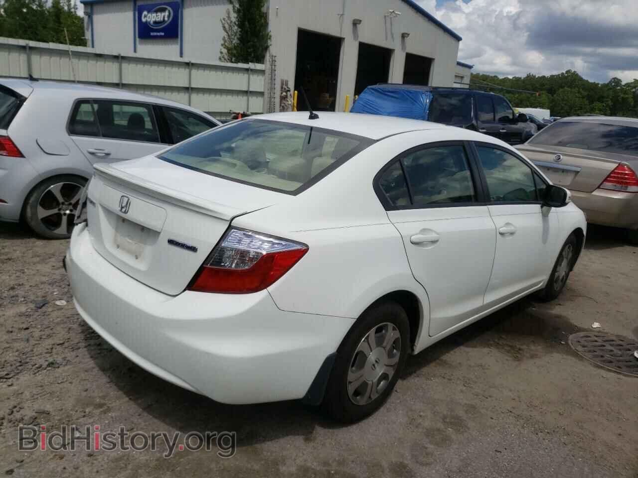 2012 HONDA CIVIC - VIN: JHMFB4F37CS011176 - Фото 4