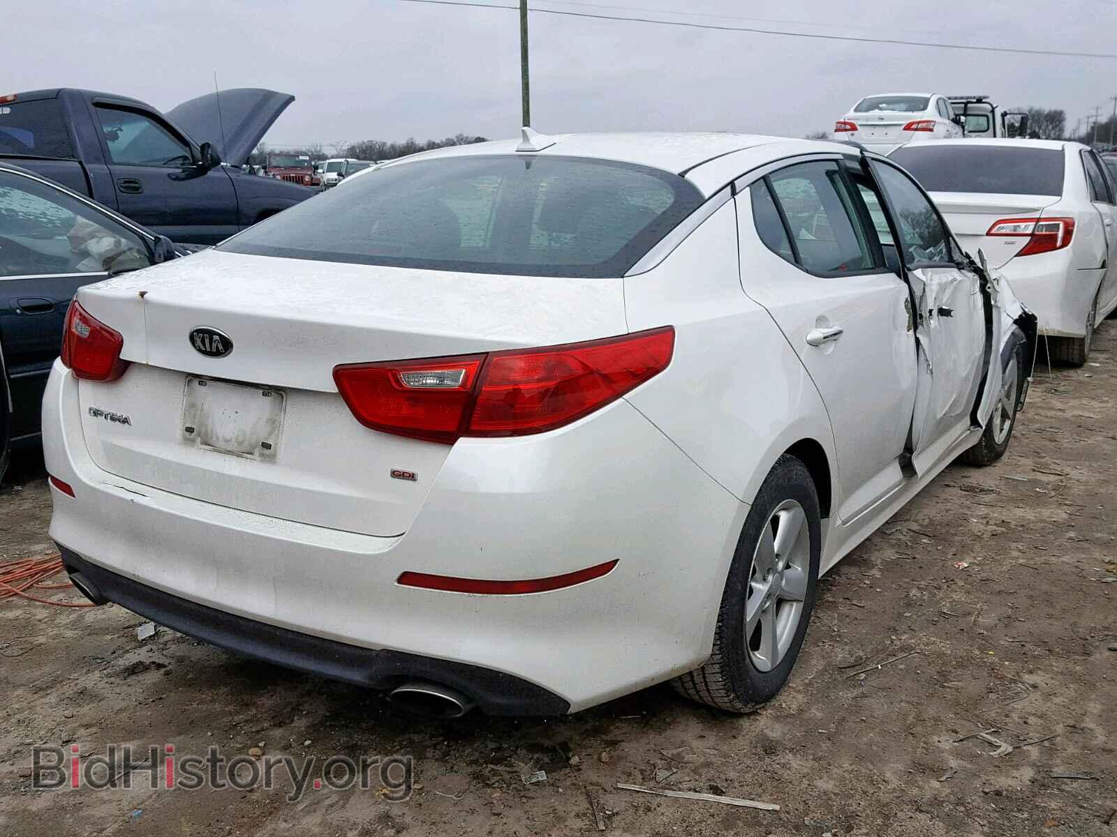 2015 KIA OPTIMA - VIN: KNAGM4A70F5651031 - Фото 4