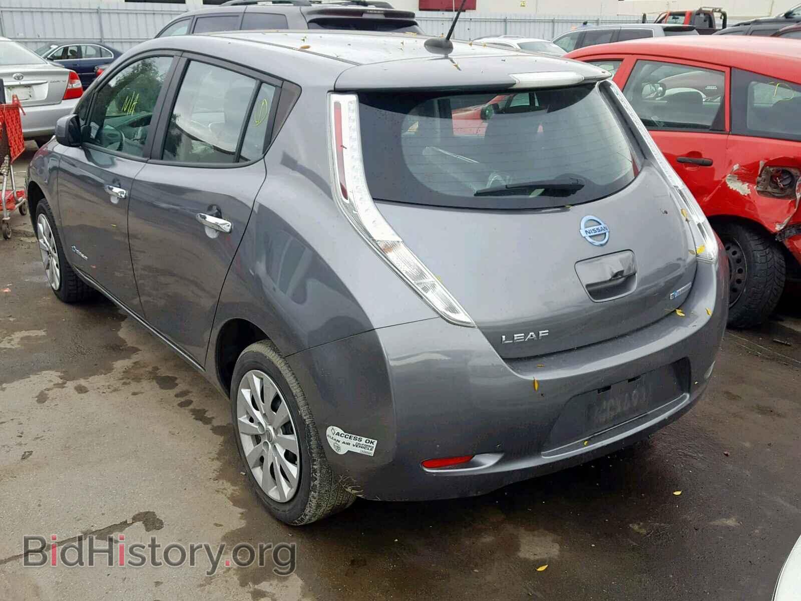 2015 NISSAN LEAF - VIN: 1N4AZ0CP7FC308413 - Фото 3
