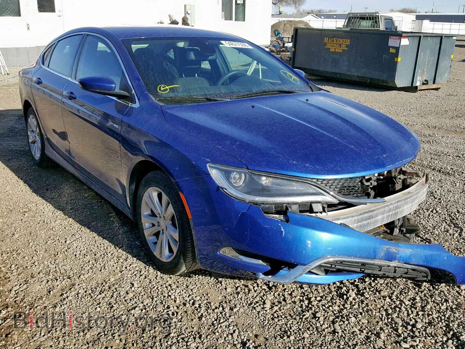 Фотография 1C3CCCAB8FN570771 - CHRYSLER 200 2015