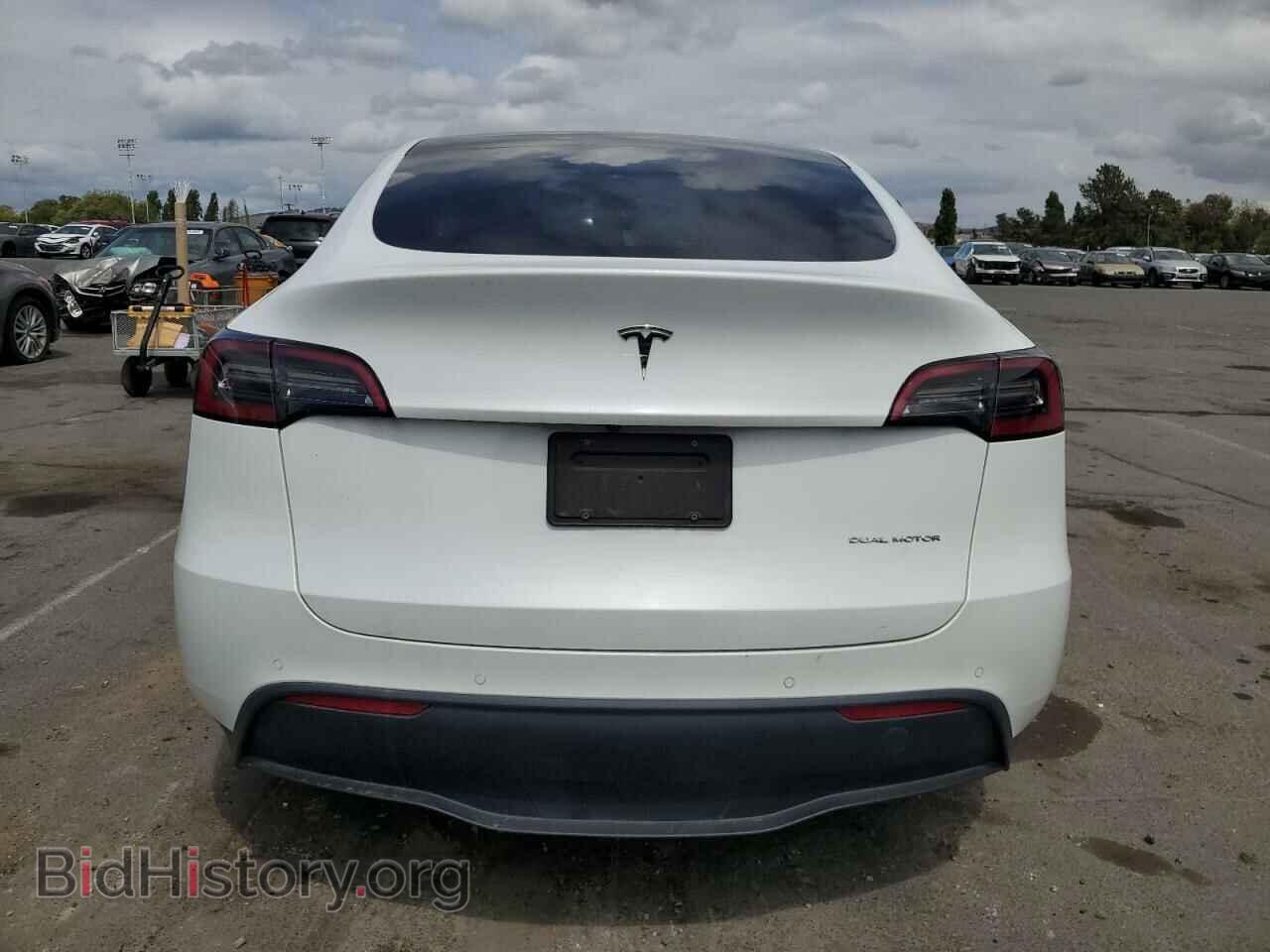 2022 TESLA MODEL Y - VIN: 7SAYGAEE7NF506140 - Фото 6