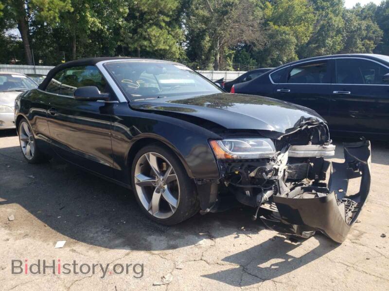 2012 Audi A5 A5 Premium (VIN WAULFAFH5CN009375) — фото 1 из 10, Copart, повреждение: передняя часть