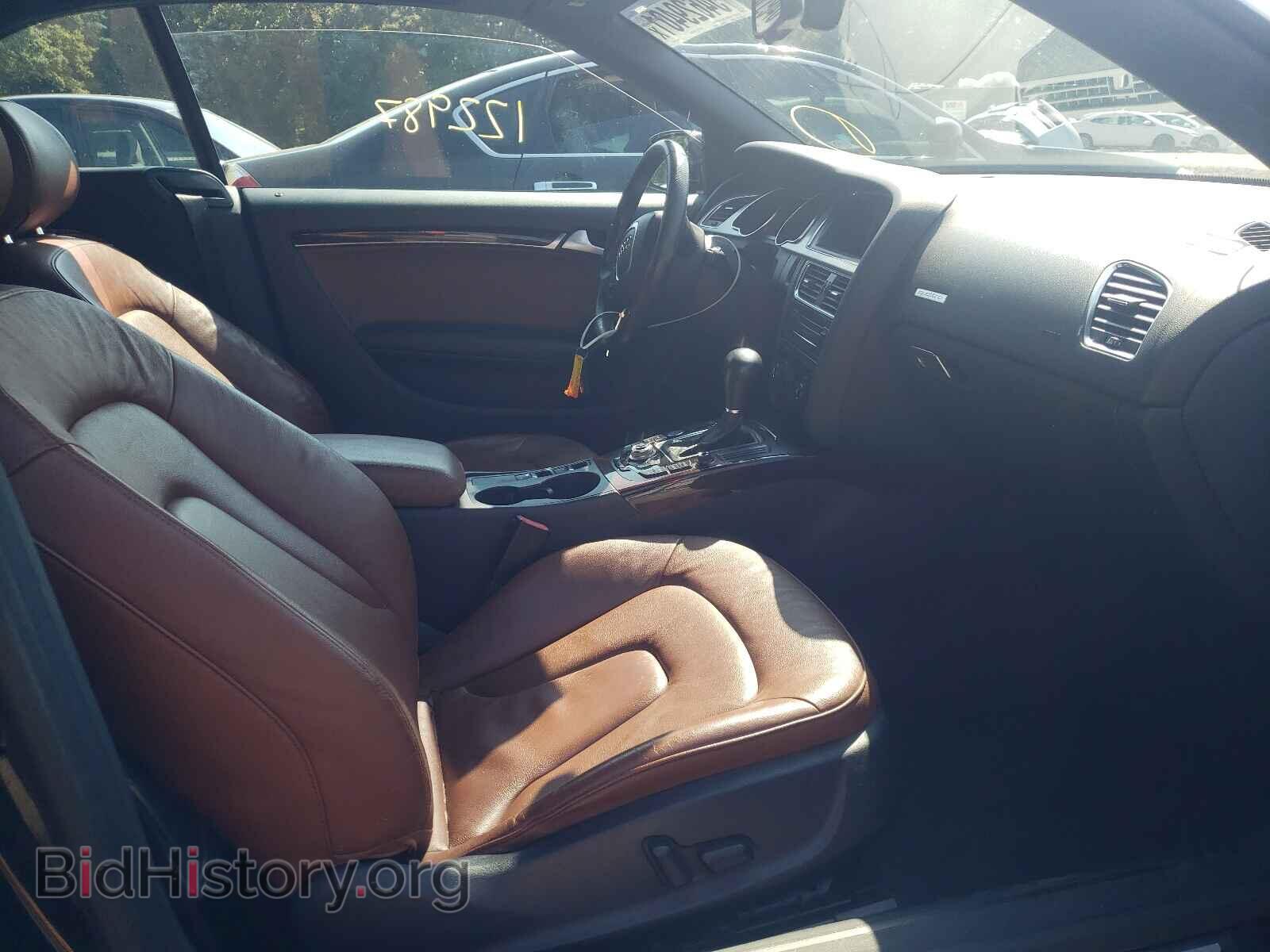 2012 AUDI A5 - VIN: WAULFAFH5CN009375 - Фото 5