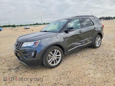 2016 Ford EXPLORER XLT, серый — VIN 1FM5K7D8XGGB61803, Copart