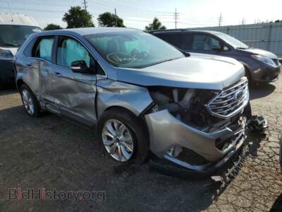 2022 Ford EDGE Edge Titan, silver — VIN 2FMPK4K9XNBA31091, Copart