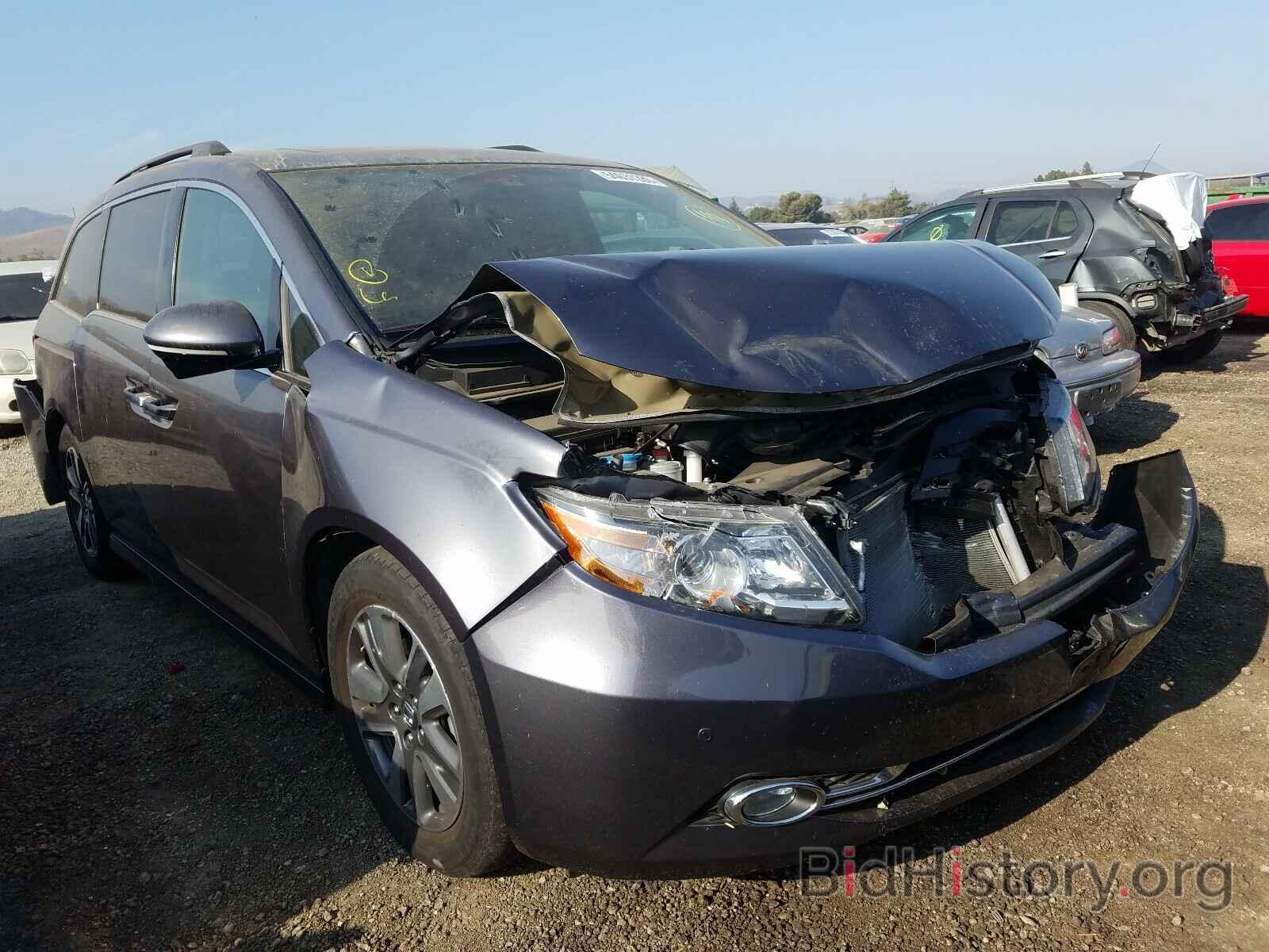 Photo 5FNRL5H95FB125987 - HONDA ODYSSEY 2015