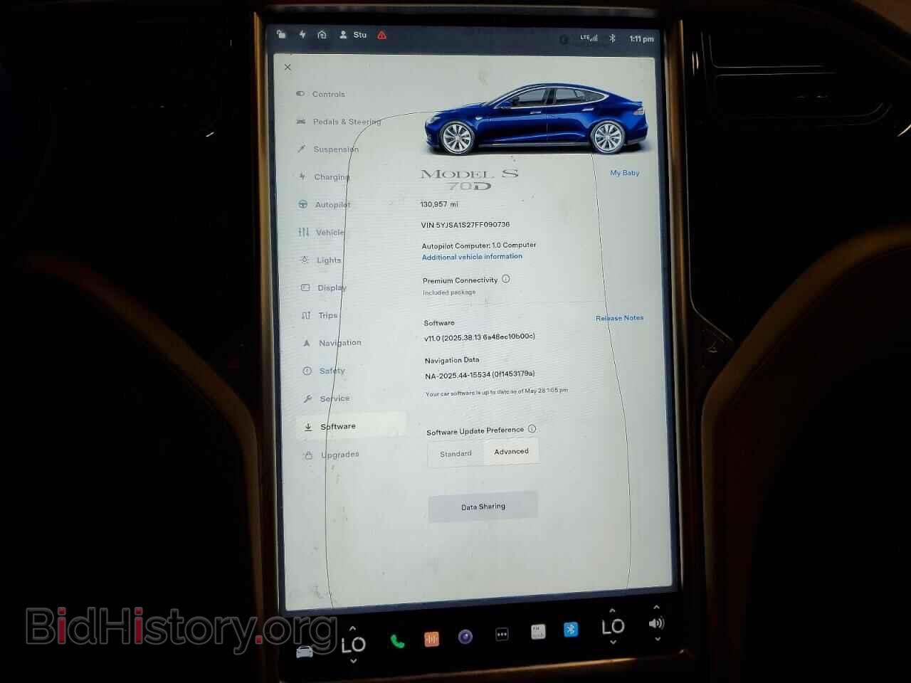 2015 TESLA MODEL S - VIN: 5YJSA1S27FF090736 - Photo 9