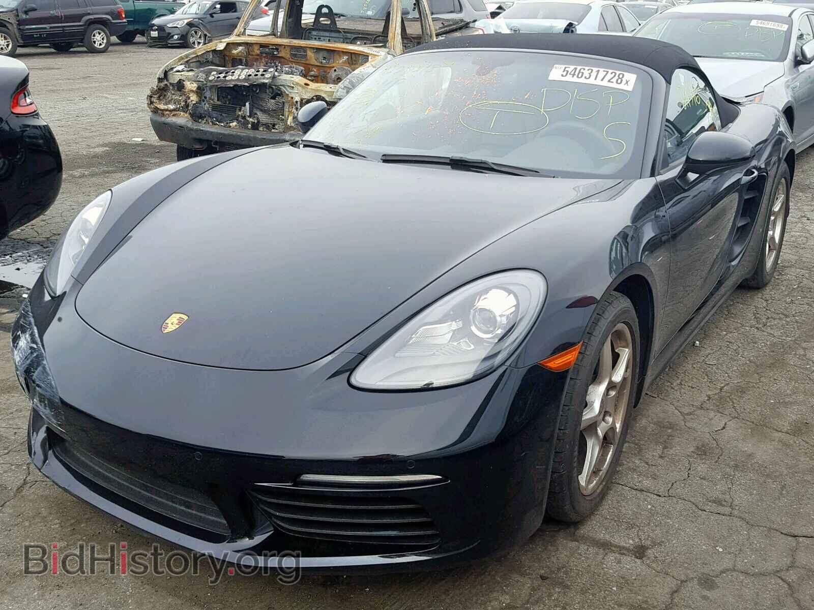 2017 PORSCHE BOXSTER - VIN: WP0CA2A85HS221510 - Фото 2