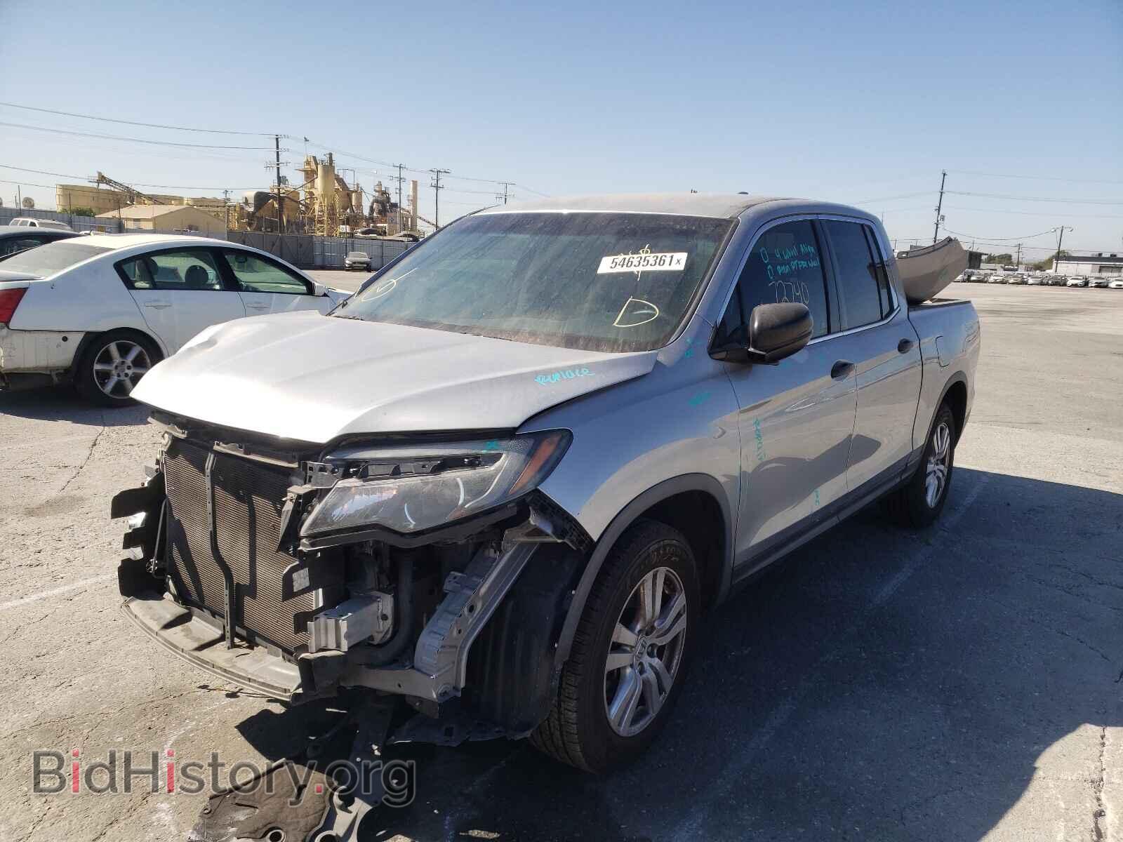 2017 HONDA RIDGELINE - VIN: 5FPYK2F2XHB007933 - Photo 2