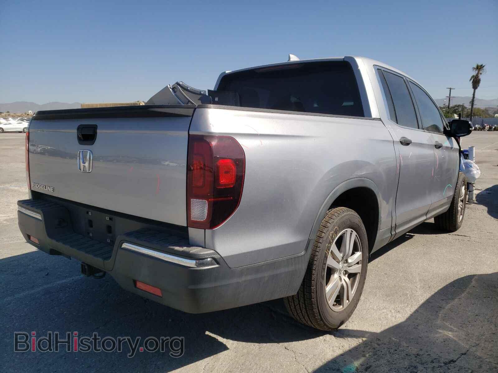 2017 HONDA RIDGELINE - VIN: 5FPYK2F2XHB007933 - Photo 4