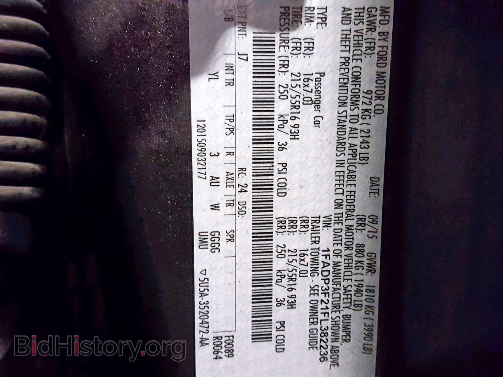 2015 FORD FOCUS - VIN: 1FADP3F21FL382236 - Photo 10