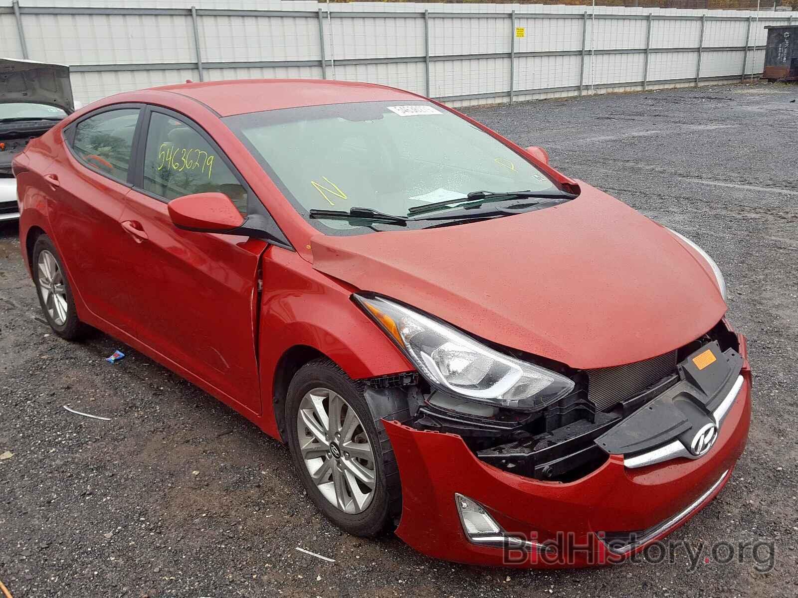 Photo KMHDH4AE7EU175613 - HYUNDAI ELANTRA 2014