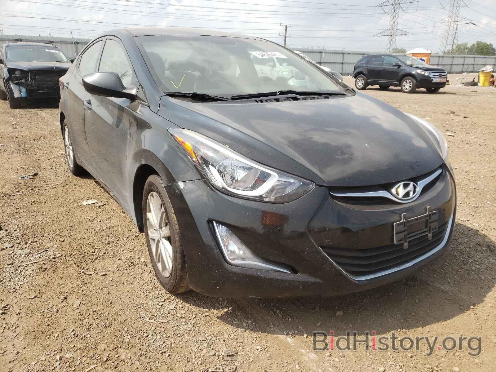 Photo KMHDH4AE9FU415259 - HYUNDAI ELANTRA 2015