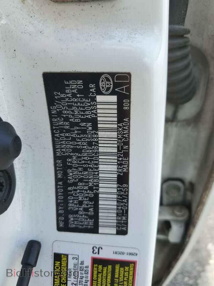 2013 TOYOTA COROLLA - VIN: 2T1BU4EEXDC967882 - Photo 12