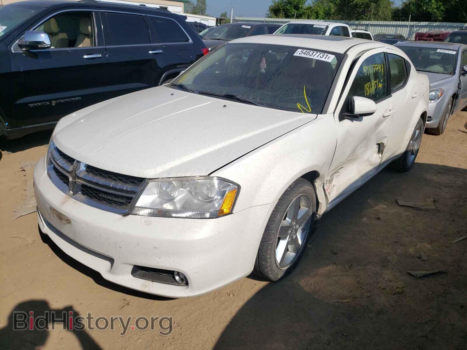 2011 DODGE AVENGER - VIN: 1B3BD2FB1BN513539 - Фото 2