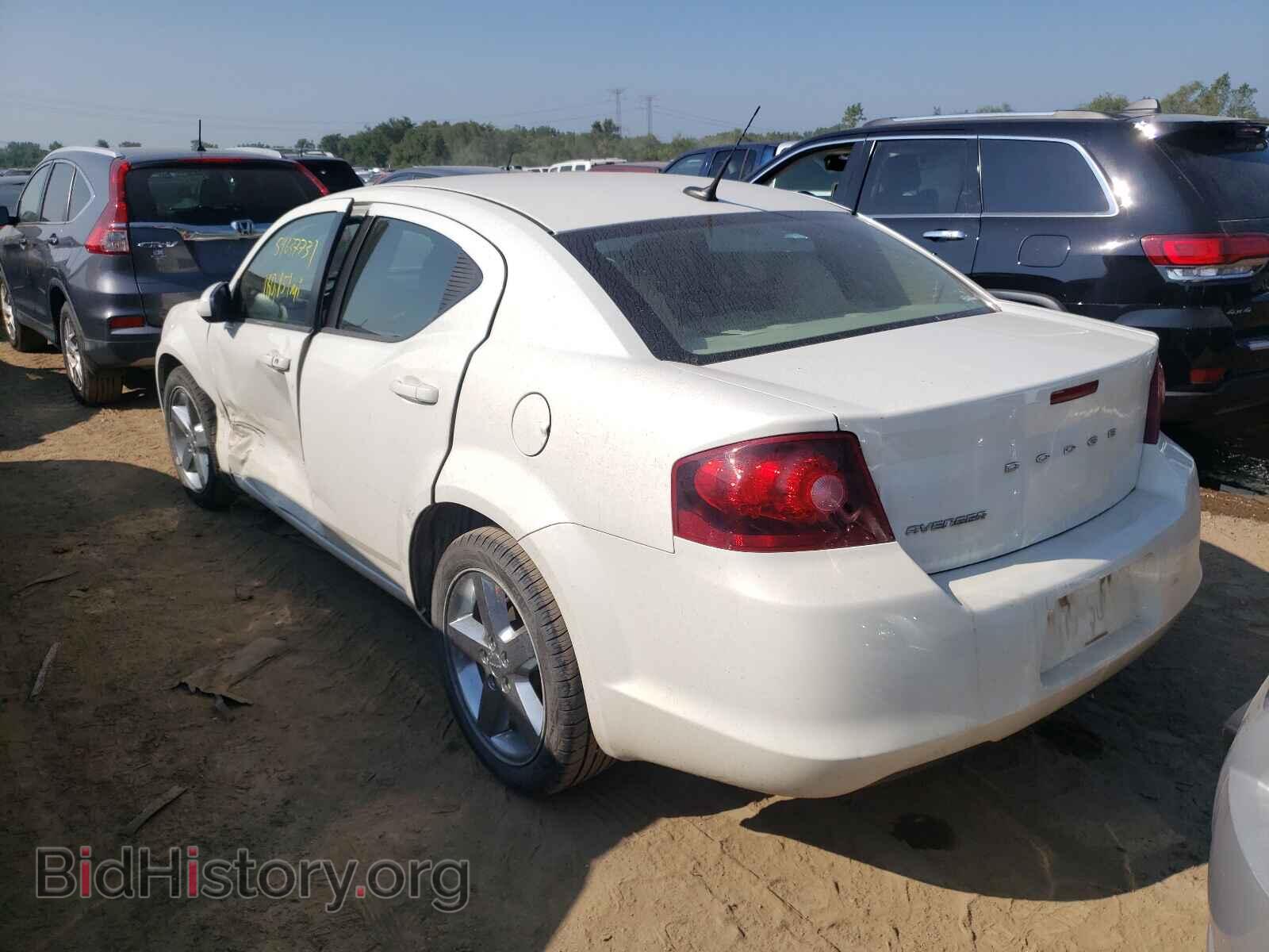2011 DODGE AVENGER - VIN: 1B3BD2FB1BN513539 - Фото 3