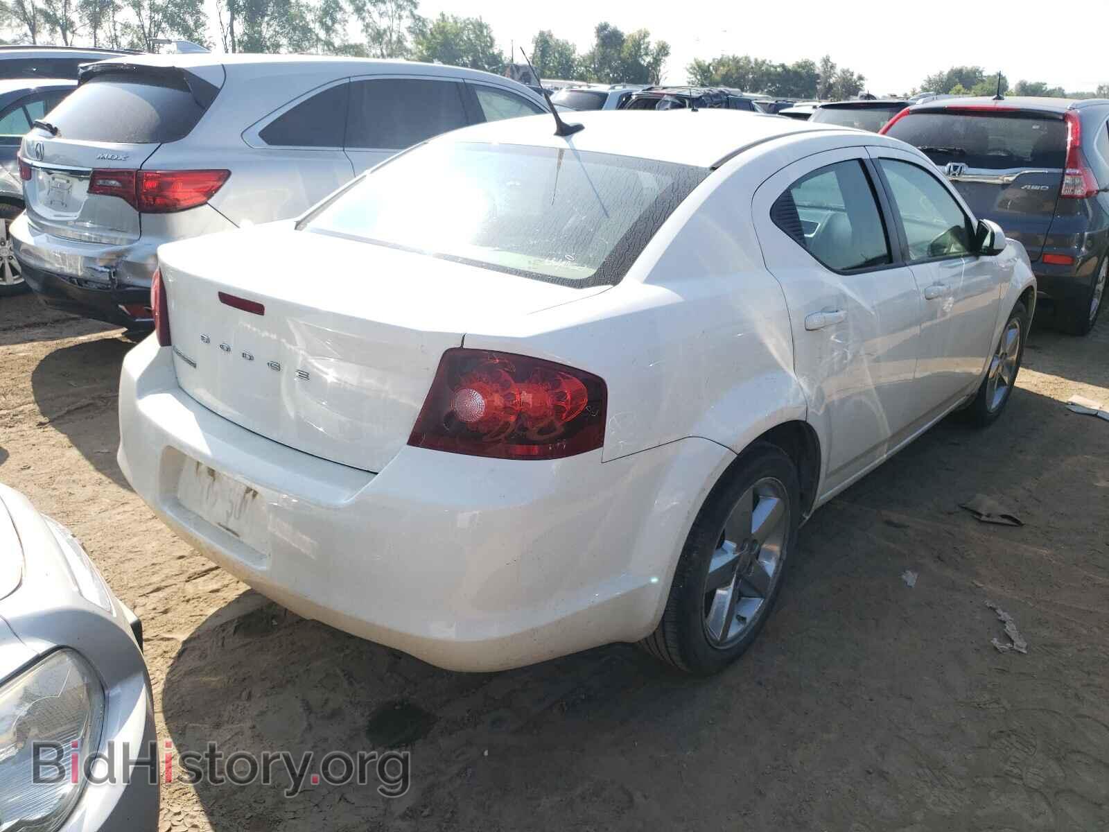 2011 DODGE AVENGER - VIN: 1B3BD2FB1BN513539 - Фото 4