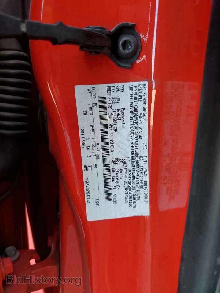 2012 FORD FOCUS - VIN: 1FAHP3K28CL295260 - Photo 10