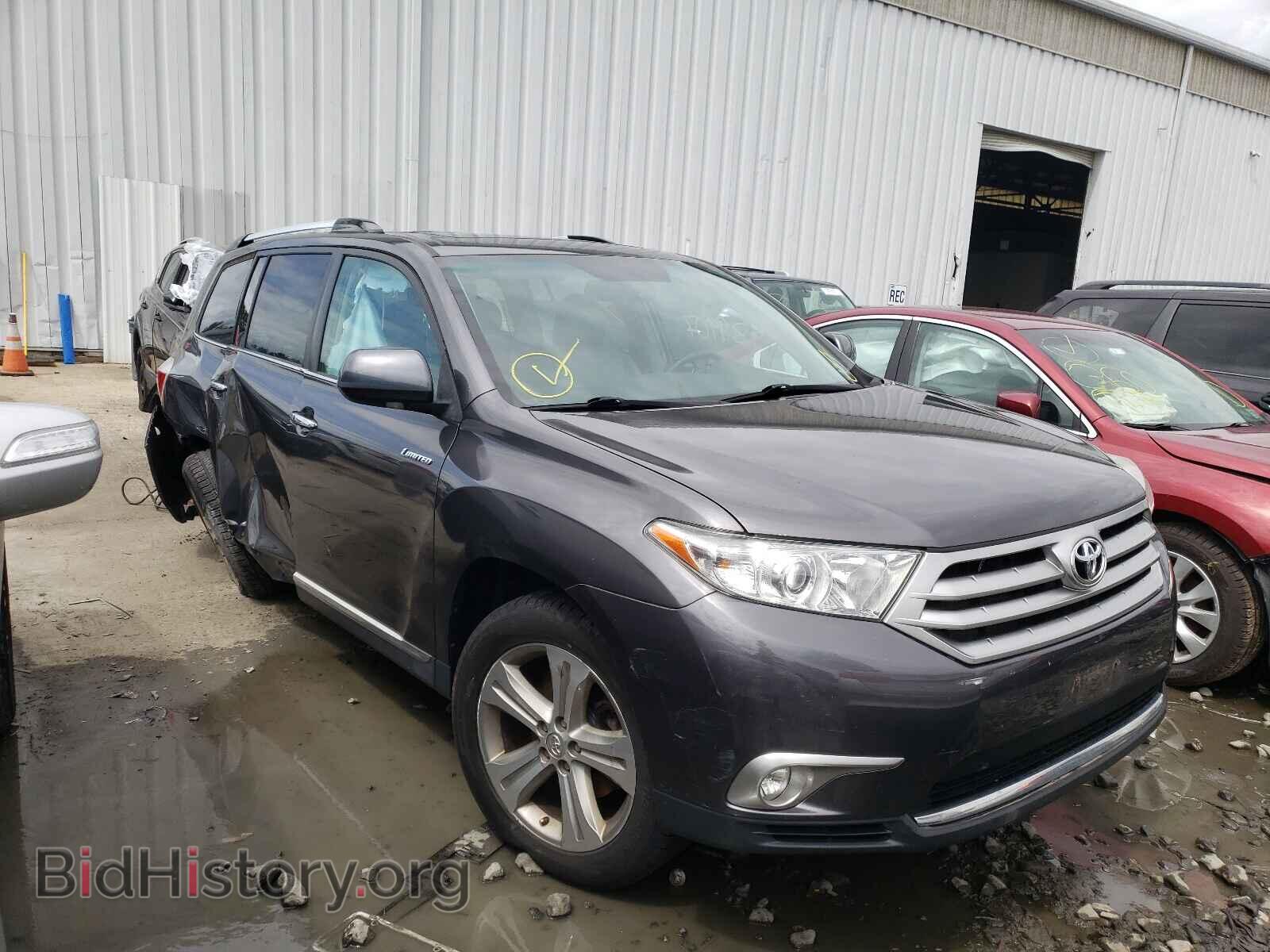 Photo 5TDDK3EH5CS165121 - TOYOTA HIGHLANDER 2012