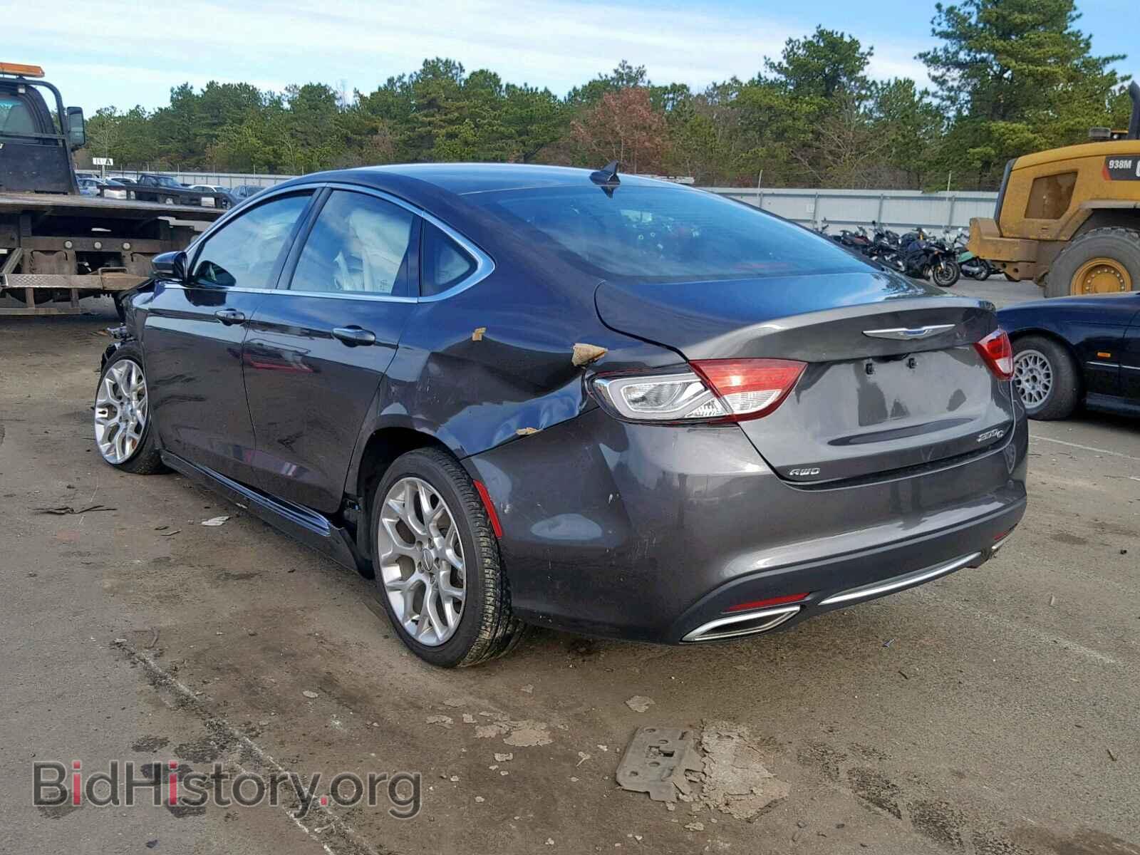 2015 CHRYSLER 200 - VIN: 1C3CCCEGXFN610578 - Фото 3