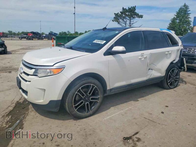 2013 Ford EDGE SEL (VIN 2FMDK4JC6DBC23610) — photo 1 of 13, Copart, damage: side