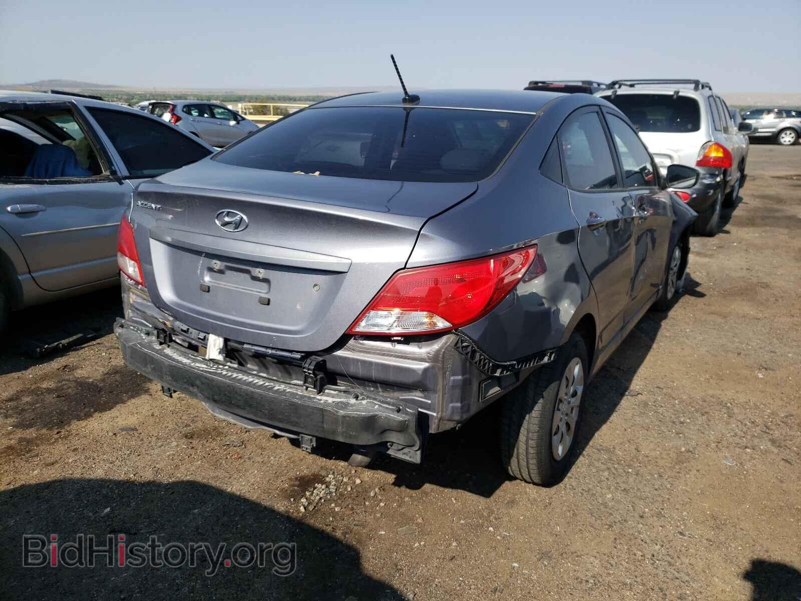 2016 HYUNDAI ACCENT - VIN: KMHCT4AE5GU028087 - Фото 4