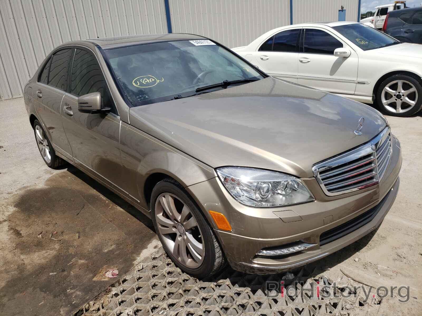 Photo WDDGF5EB8BA451197 - MERCEDES-BENZ C-CLASS 2011