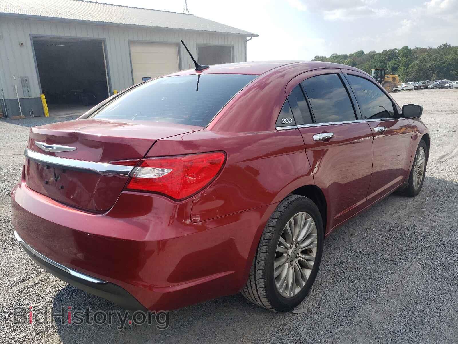 2012 CHRYSLER 200 - VIN: 1C3CCBCG2CN251008 - Фото 4