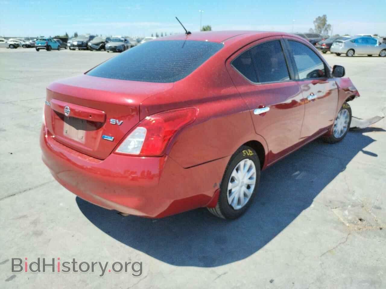 2012 NISSAN VERSA - VIN: 3N1CN7AP0CL835528 - Фото 4