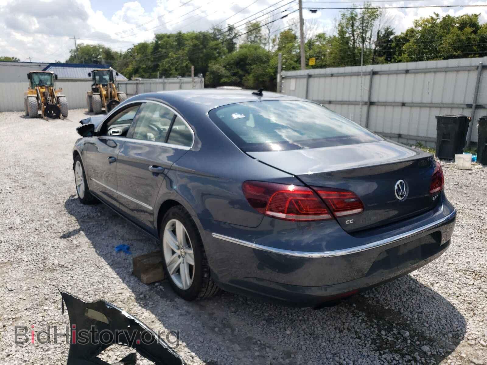 2013 VOLKSWAGEN CC - VIN: WVWBN7AN9DE537360 - Фото 3