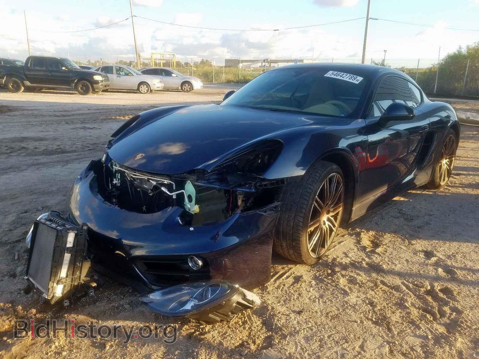2015 PORSCHE CAYMAN - VIN: WP0AA2A85FK160728 - Фото 2