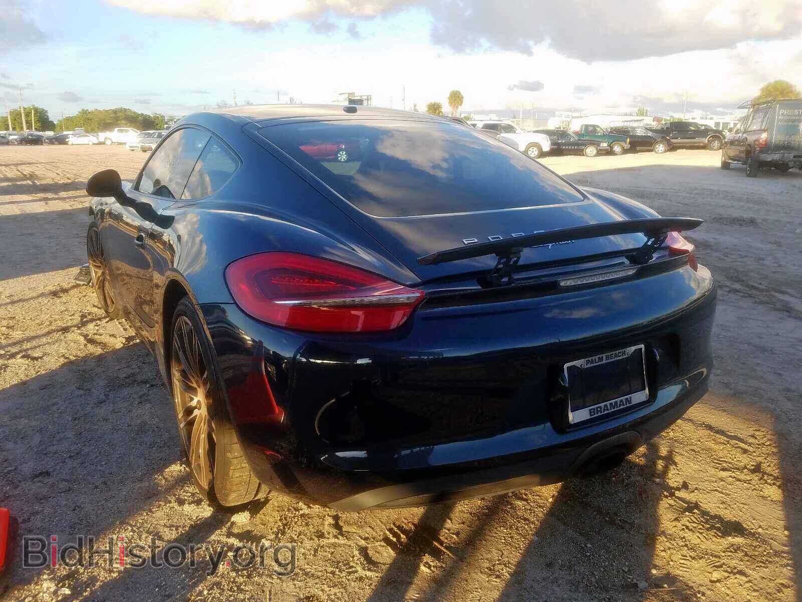 2015 PORSCHE CAYMAN - VIN: WP0AA2A85FK160728 - Фото 3