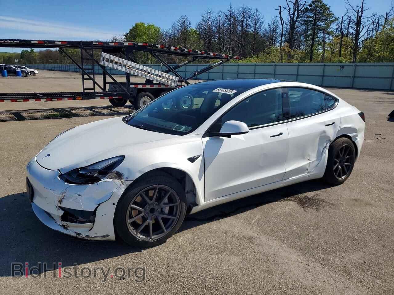 Photo 5YJ3E1EA6MF913360 - TESLA MODEL 3 2021