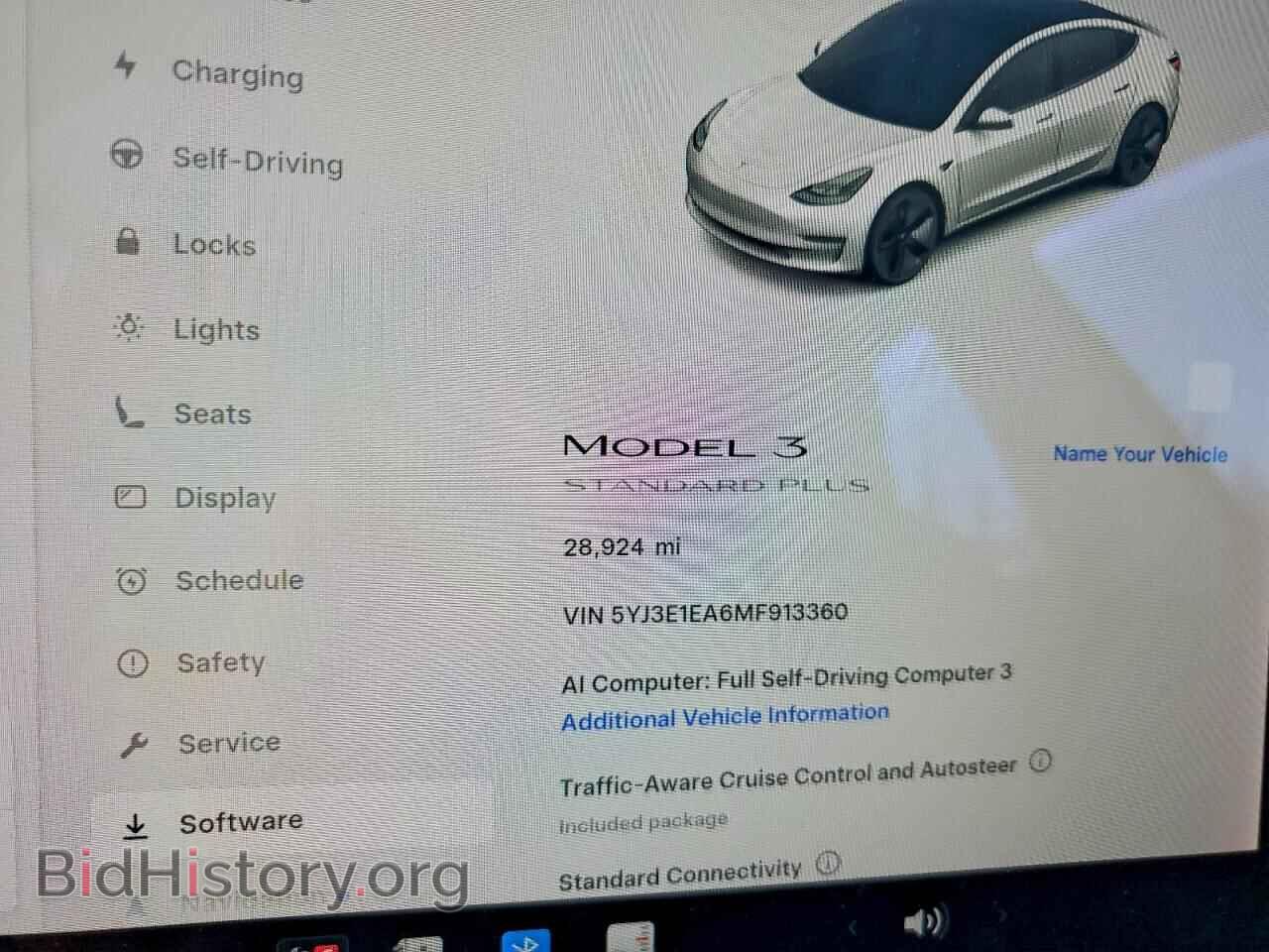 2021 TESLA MODEL 3 - VIN: 5YJ3E1EA6MF913360 - Photo 9