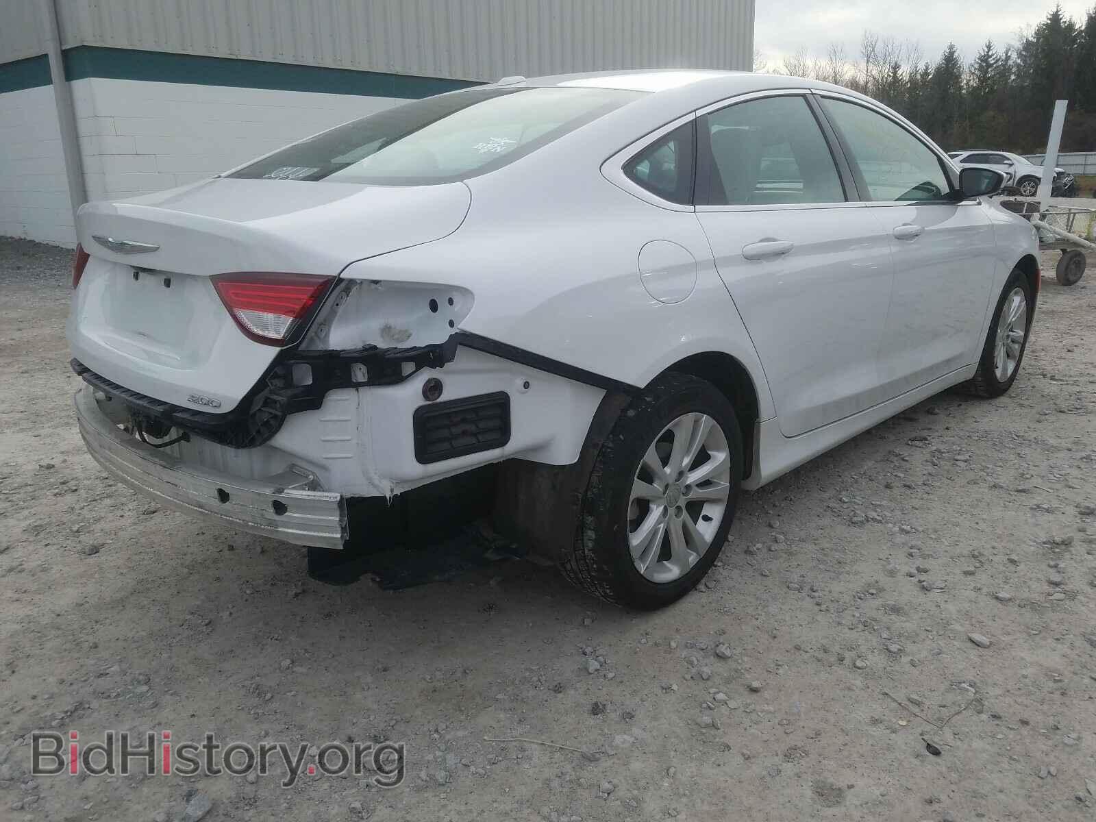 2015 CHRYSLER 200 - VIN: 1C3CCCAB6FN558652 - Фото 4