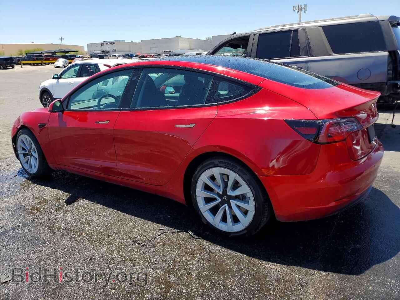 2022 TESLA MODEL 3 - VIN: 5YJ3E1EA8NF371874 - Фото 2