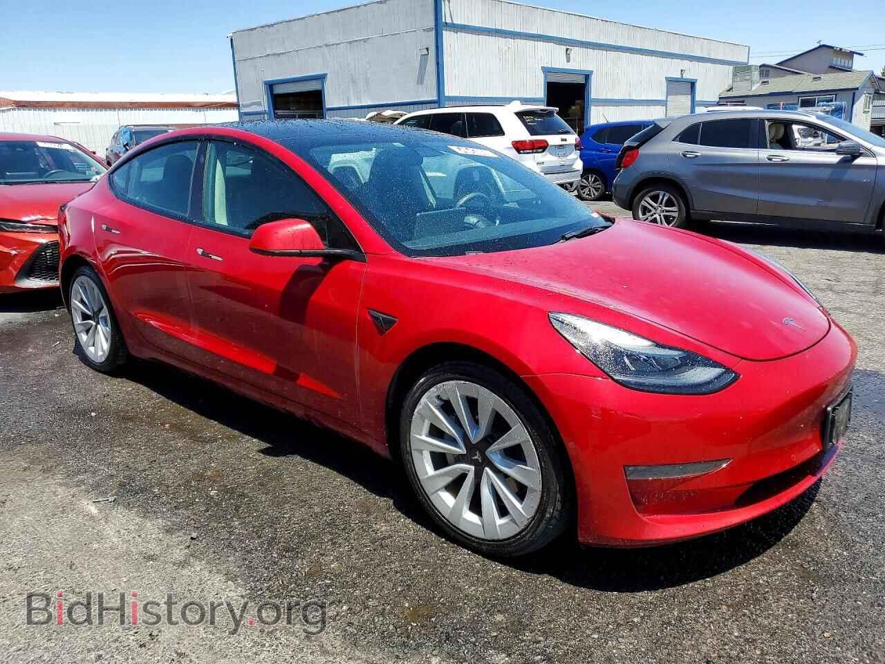 2022 TESLA MODEL 3 - VIN: 5YJ3E1EA8NF371874 - Фото 4